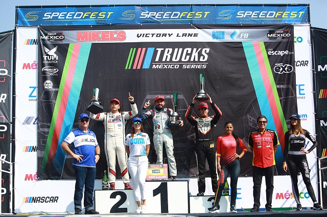 Erik Galicia se queda con el triunfo de Trucks México Series en el Autódromo Hermanos Rodríguez