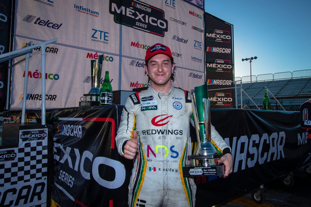 Podio en Monterrey, para Rodrigo Rejón y el GGG Racing Team en NASCAR Challenge