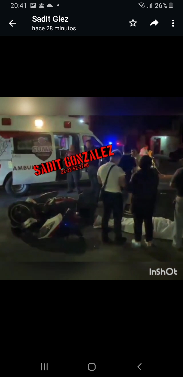 Muere motociclista impactado por un vehículo que se dio a la fuga en la colonia Adolfo López Mateos