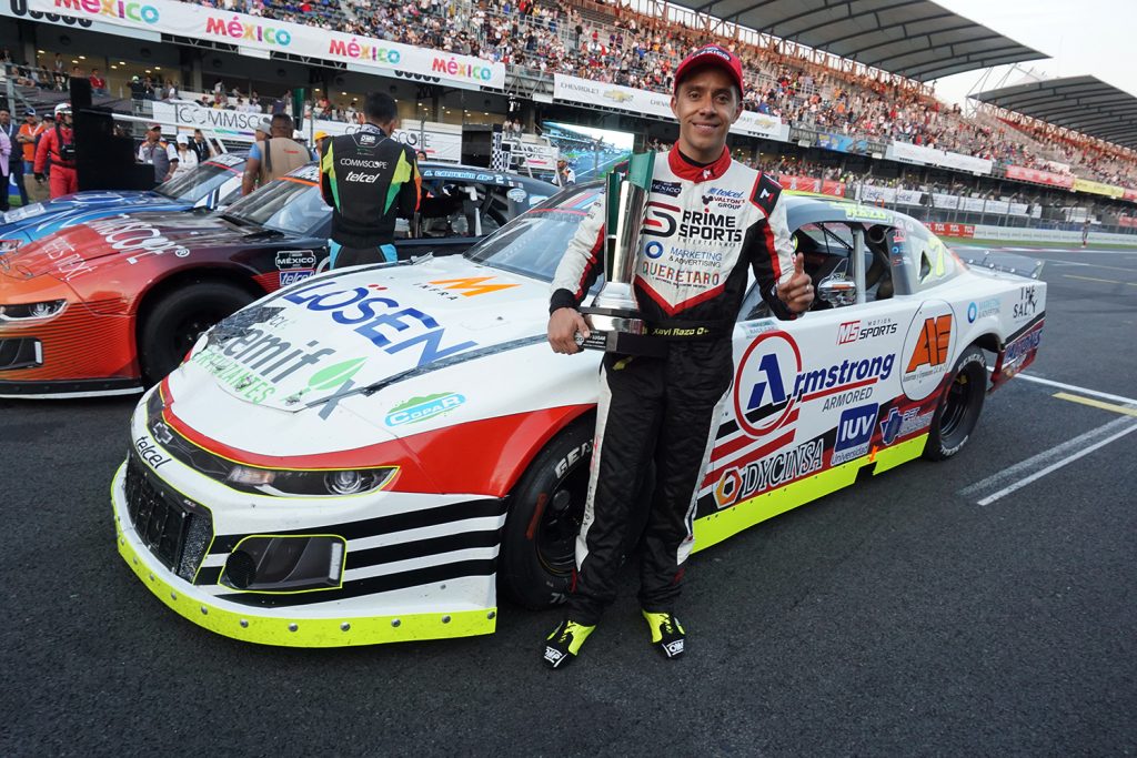 Xavi Razo nuevamente en el podio del Hermanos Rodríguez