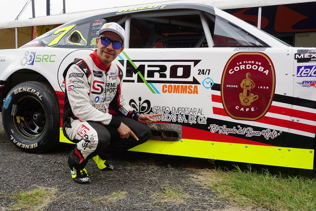Continúa Xavi Razo avanzando en campeonato NASCAR México Series