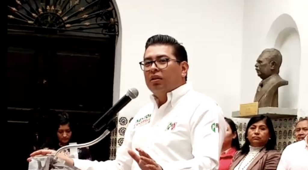 Eduardo Rivera no es nuestro candidato: PRI