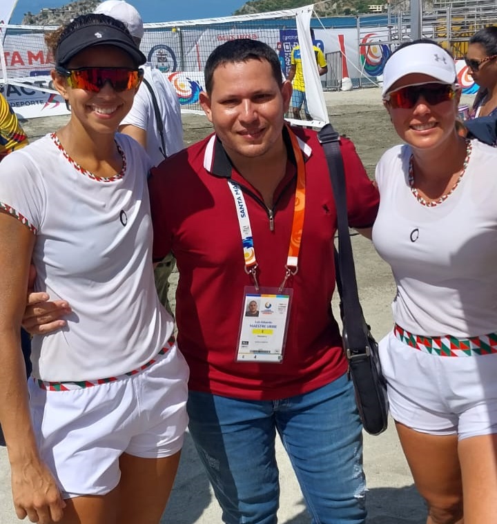 México ganó bronce en la modalidad de tenis playa en los Juegos Centroamericanos del Caribe Mar y Playa