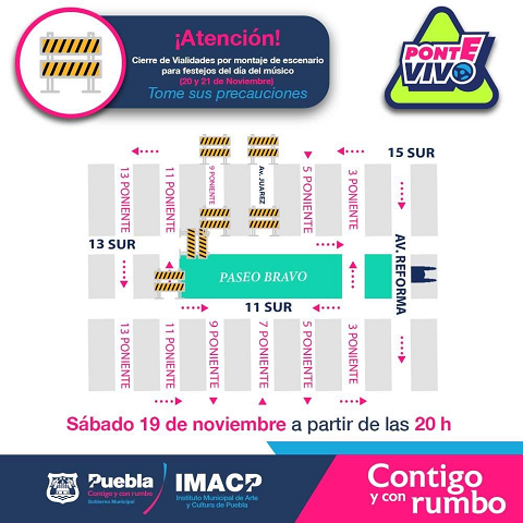 El 20 y 21 de noviembre será el “Noviembre Fest” en Puebla 