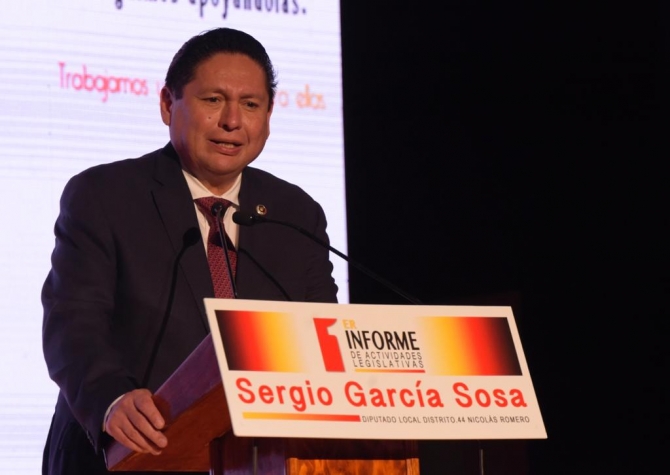 Legislar es un privilegio y una gran responsabilidad: García