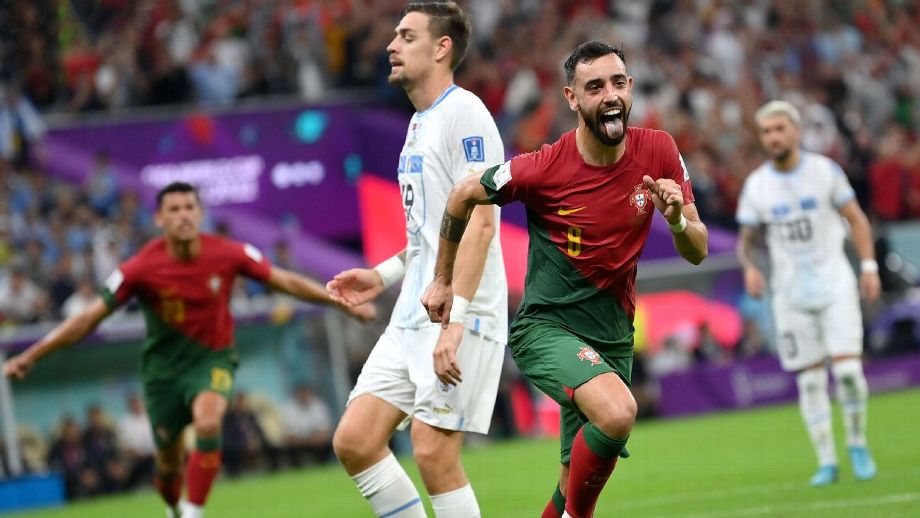 Uruguay cayó ante Portugal y se jugará su futuro en la última fecha