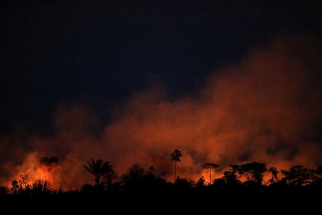 Aumentan los incendios forestales en la Amazonía brasileña