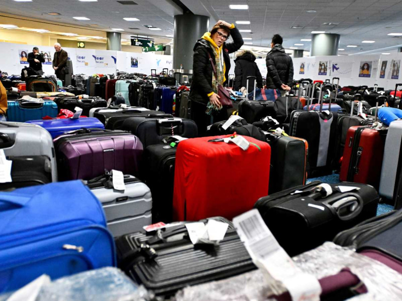 ¡Fría Nochebuena! Tormenta invernal paraliza aeropuertos en Estados Unidos