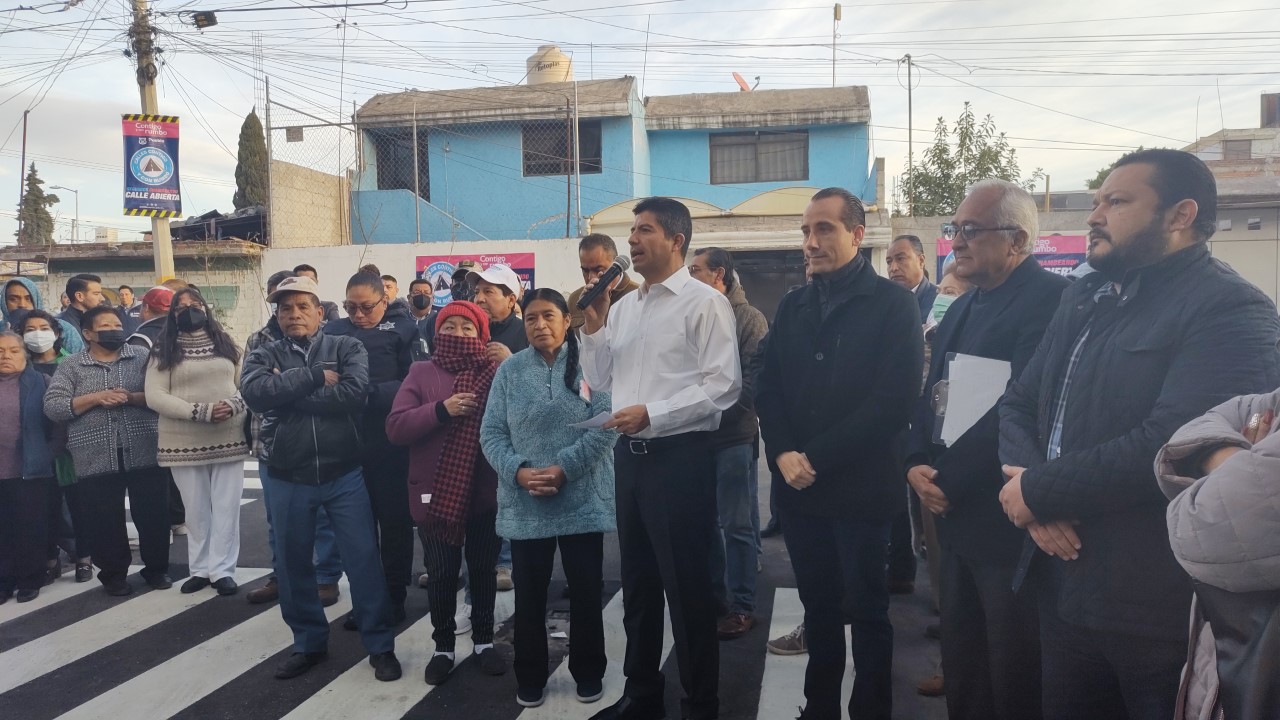 Video desde Puebla: Eduardo Rivera y el gobernador Sergio Salomón sostendrán reunión este lunes