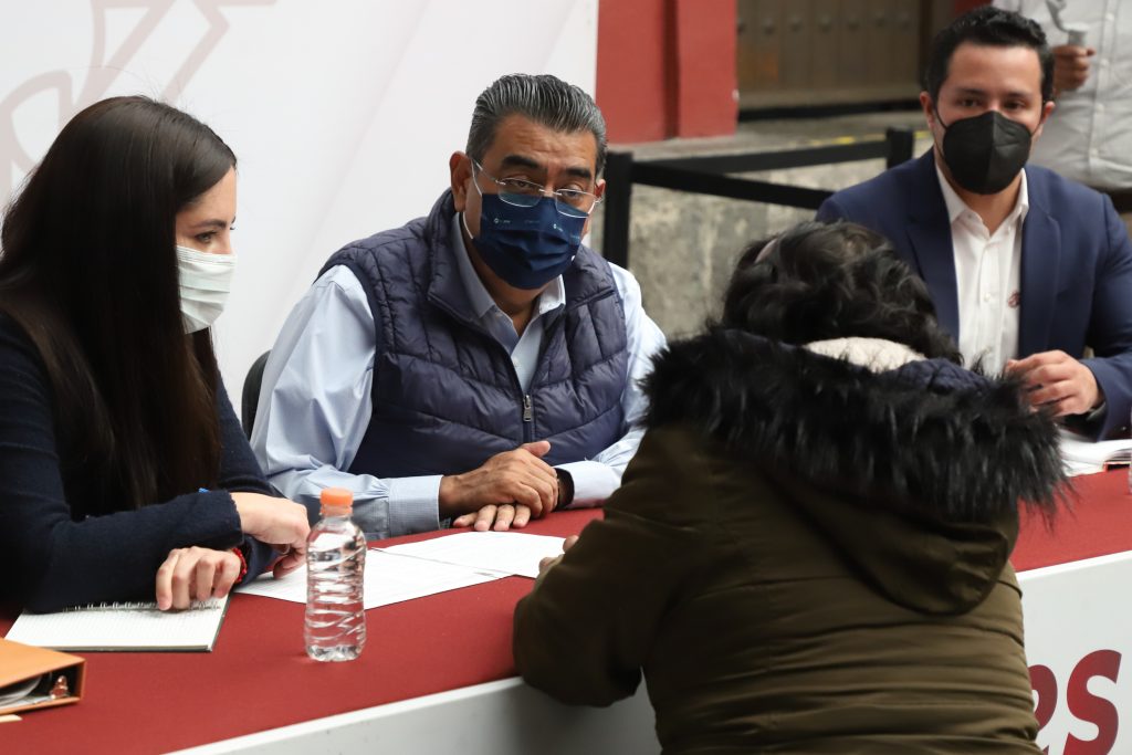 En Puebla hay un gobierno estatal de puertas abiertas, subrayó Sergio Salomón Céspedes