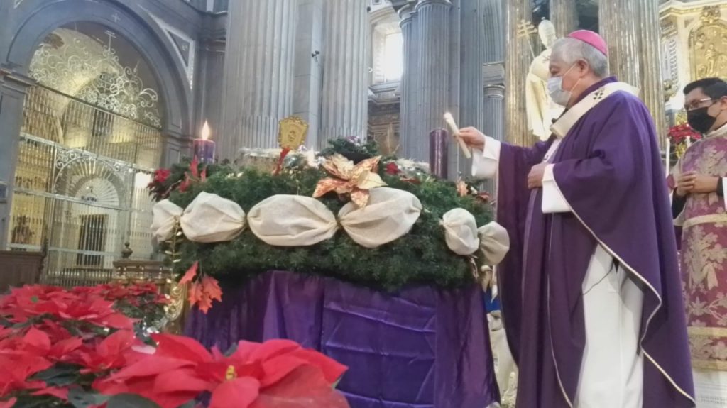 Video: Pide arzobispo de Puebla celebrar con mucha fe la navidad