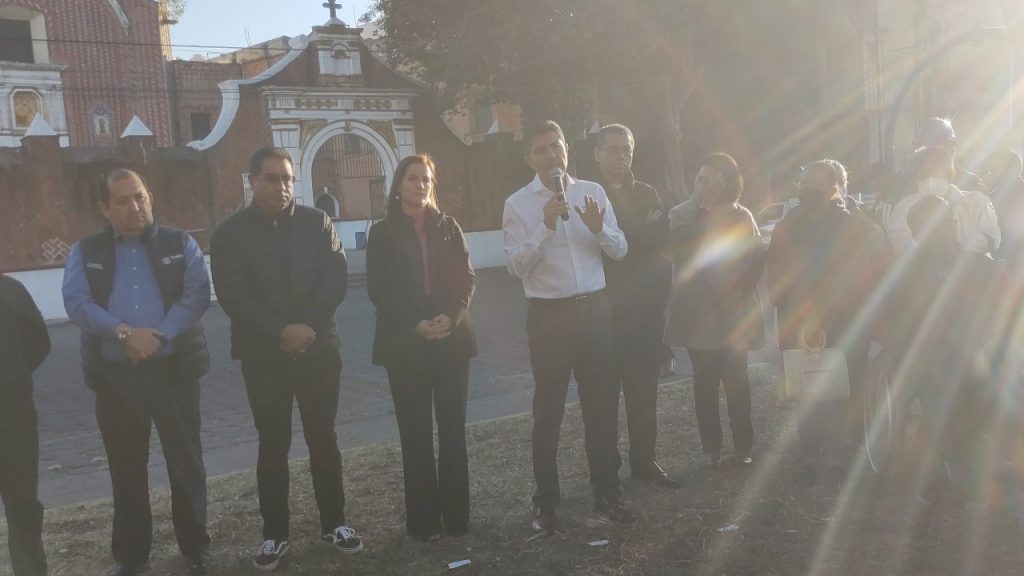 Video desde Puebla: Cuando yo considere que algún funcionario no está llenando los zapatos habrá cambios, advirtió Eduardo Rivera 