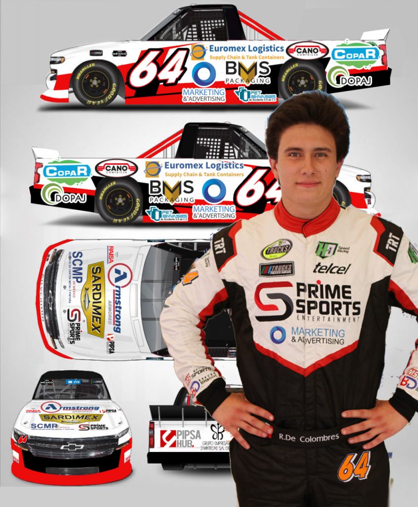 Con su gente va Rodrigo de Colombres por cetro de Trucks México