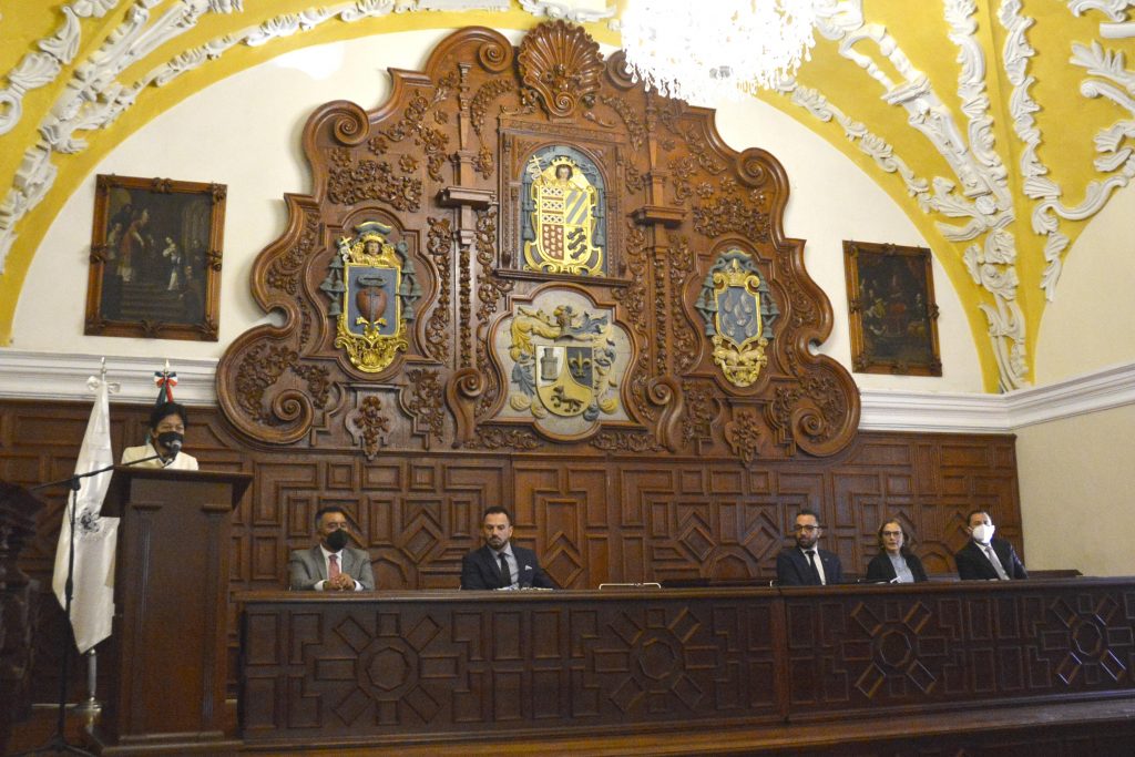 Celebran el Primer Simposio Internacional “Reflexiones y alcances a 35 años de la declaración de Puebla como Ciudad Patrimonio Cultural de la Humanidad”