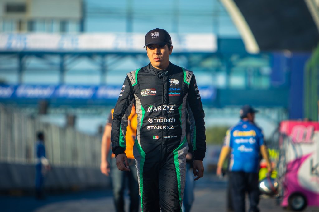 Enrique Baca y la Escudería Marzal, al cierre de NASCAR México 2022 en Puebla