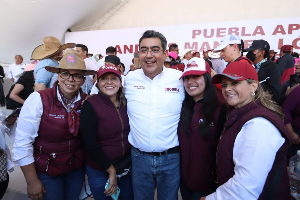 El pueblo quiere que siga la Cuarta Transformación: Sergio Salomón       