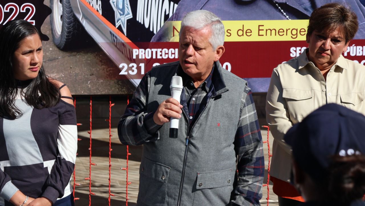 Carlos Peredo dio el banderazo al operativo decembrino “Guadalupe Reyes 2022”