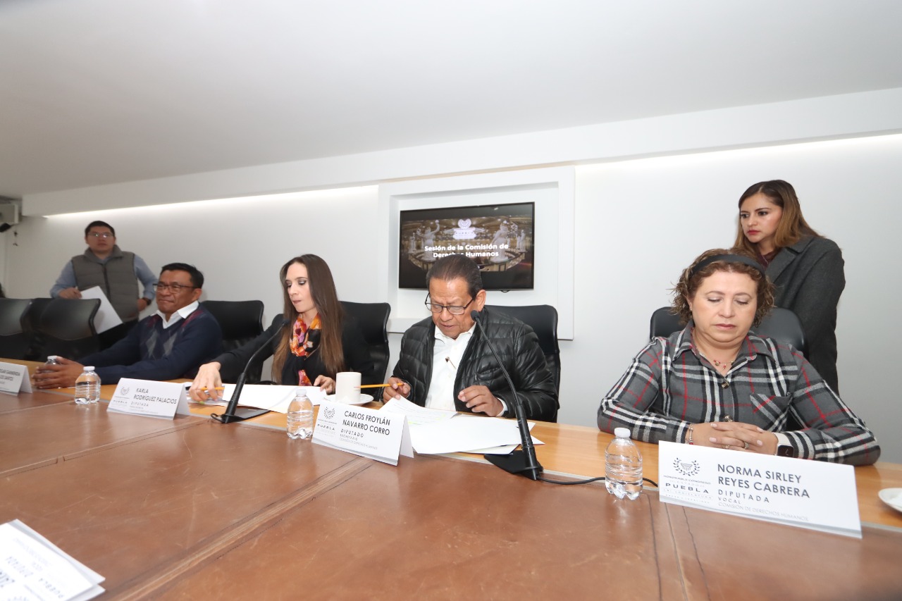 Avala Comisión del Congreso lista de aspirantes para elección de miembros del Consejo Consultivo de la CDH Puebla