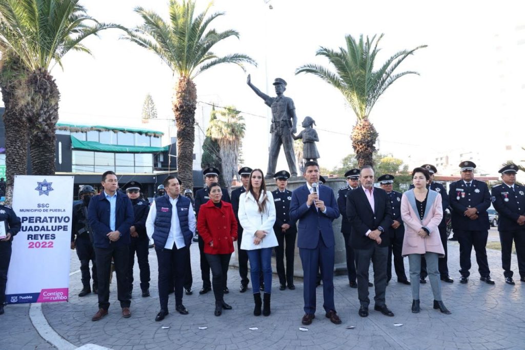 Video: Inicia en Puebla capital el operativo de seguridad Guadalupe- Reyes