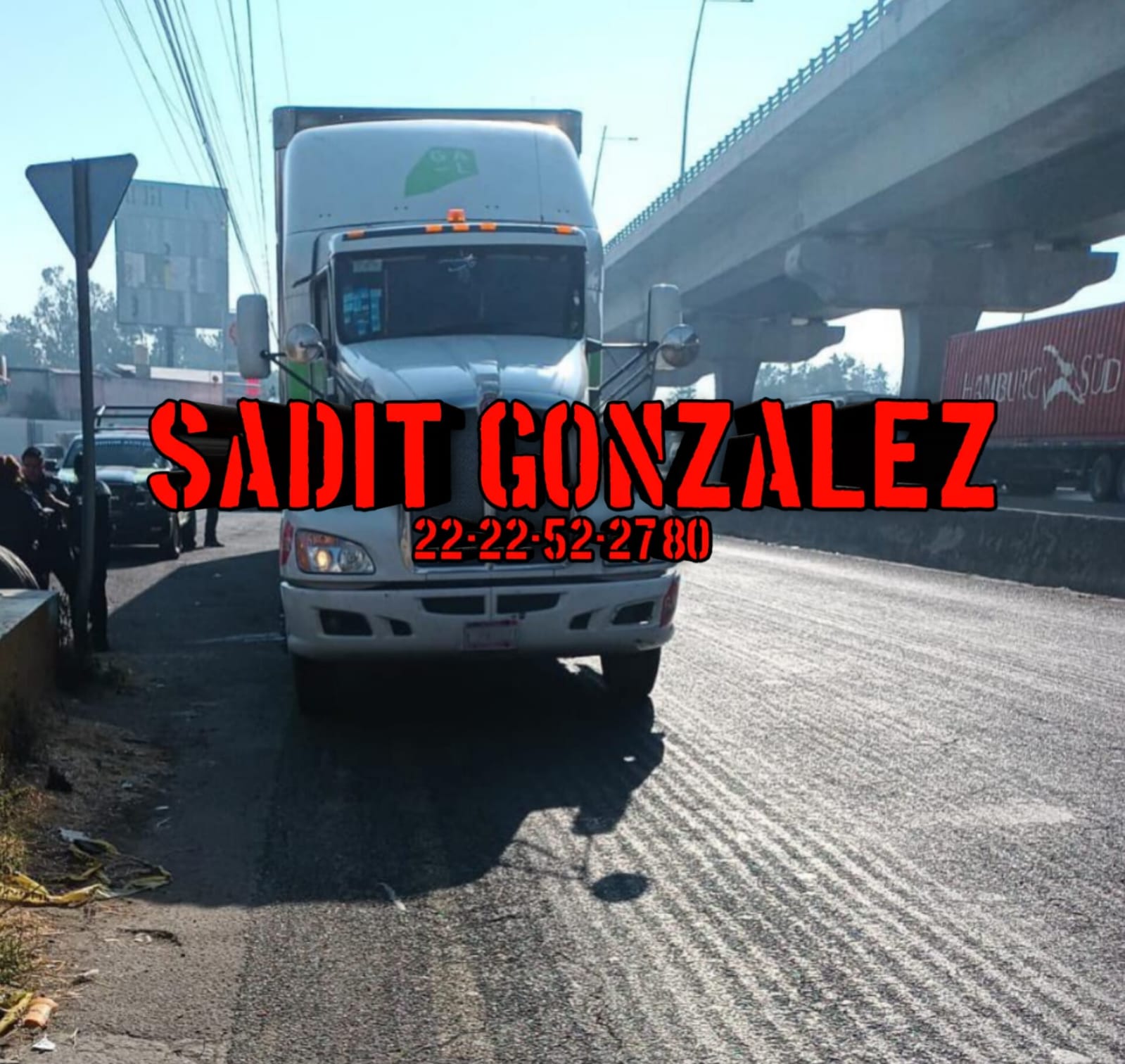 Detienen a 2 tras robar un camión en la Mexico-Puebla