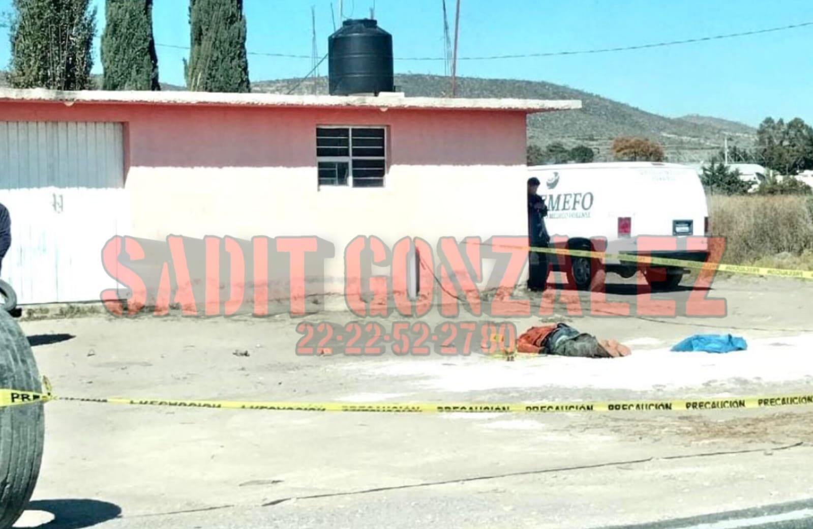 Cadáver de hombre con impactos de bala y signos de violencia en Cañada Morelos