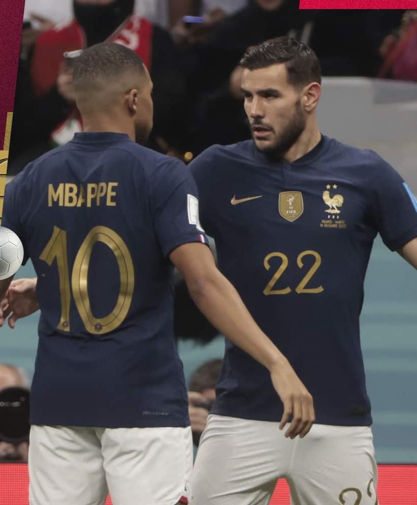 A medio tiempo, Francia aventaja 1-0 a Marruecos