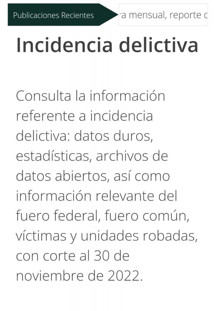 Puebla acumuló 71 mil 114 delitos entre enero y noviembre