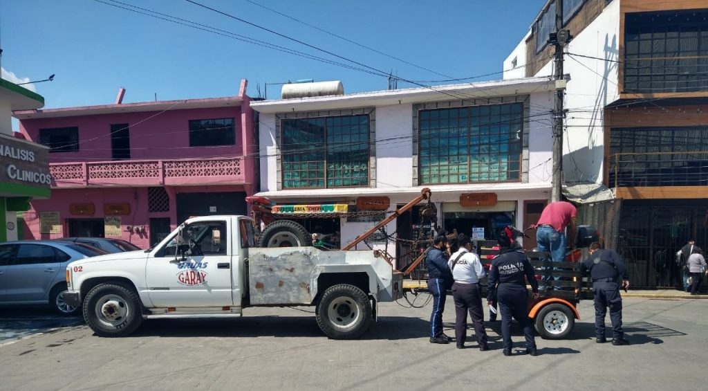 Corralón de Huauchinango quiere cobrar ¡20 mil pesos! por liberar una motocicleta