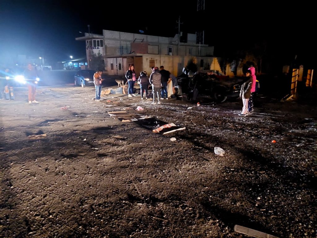 Aparatoso choque en Quecholac deja 4 lesionados, entre ellos dos menores de edad