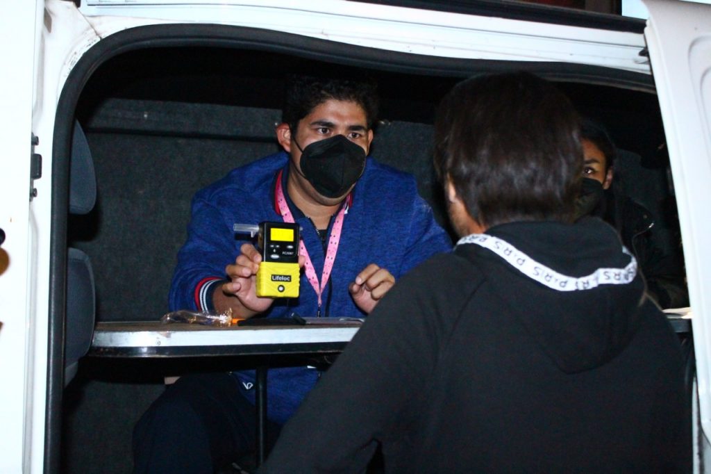 Doce ebrios fueron remitidos en plena navidad