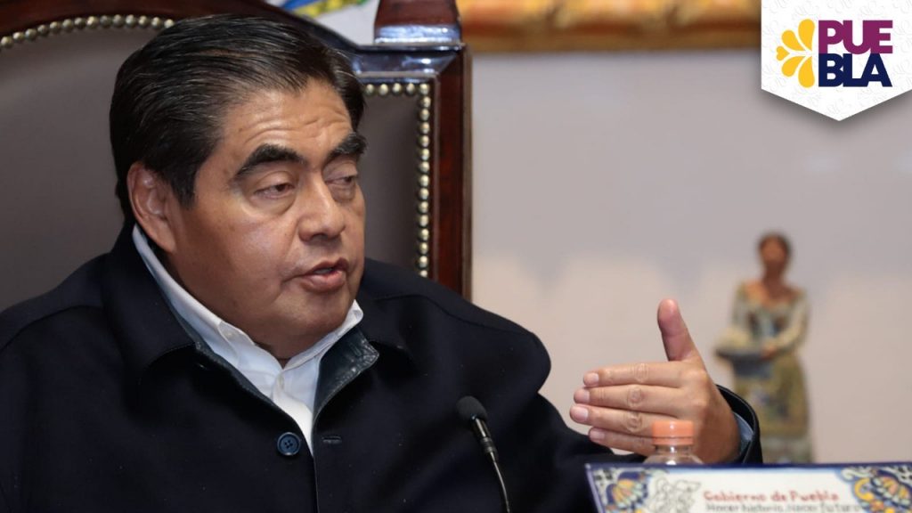 Video desde Puebla: Gobernador Barbosa reveló que el delincuente “El Caimán” tiene células en el estado