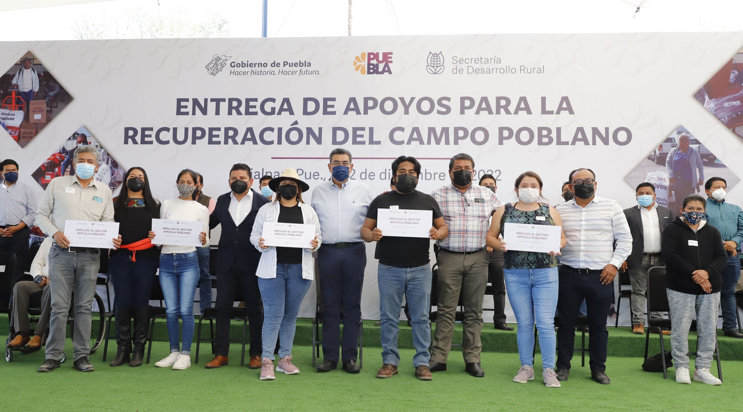Hoy, gobierno de Puebla fortalece al campo sin tintes políticos ni intermediarios: Sergio Salomón Céspedes