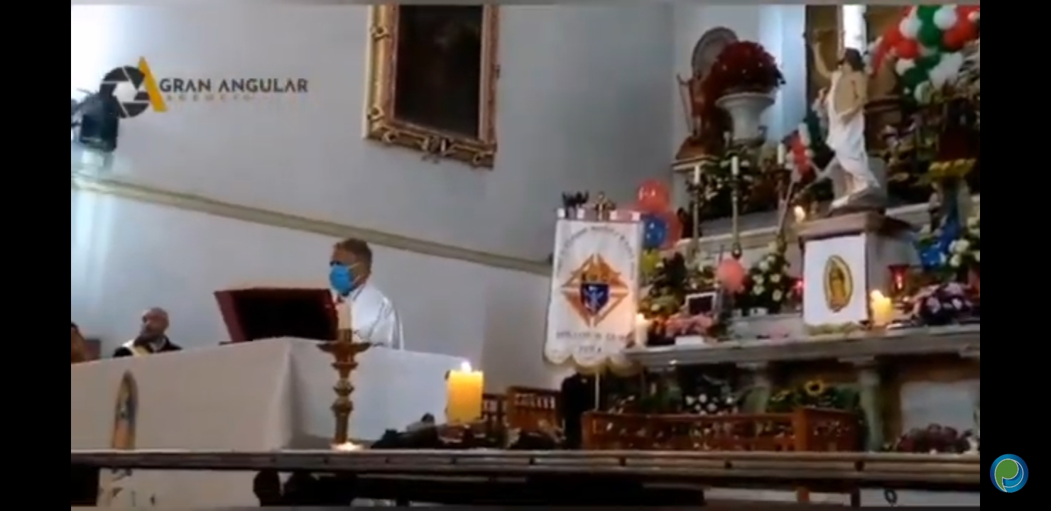 Video desde Puebla: Feligreses festejan a la virgen de Guadalupe en el Paseo Bravo y Seminario Palafoxiano