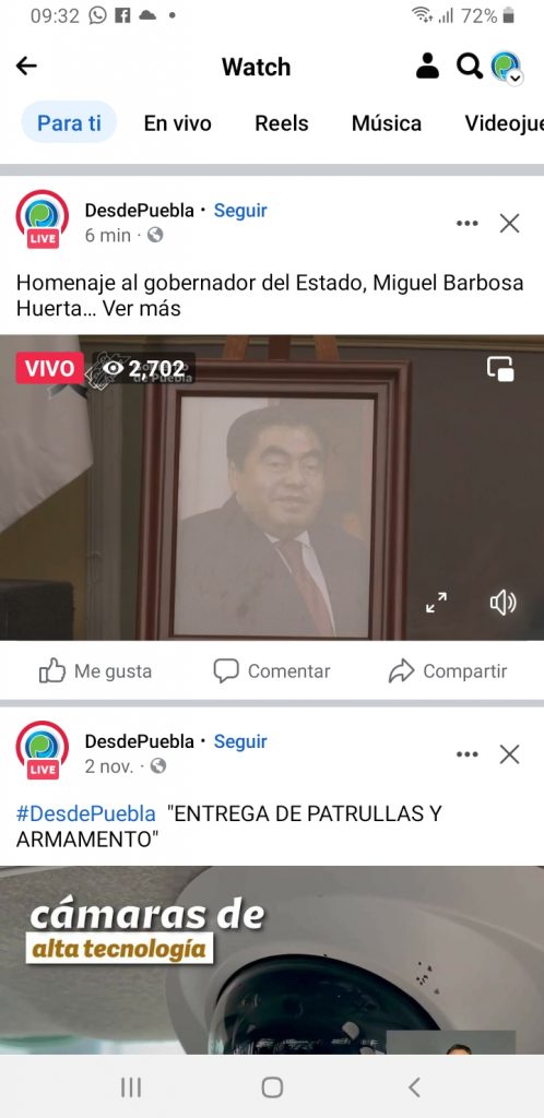 Video desde Puebla: Homenaje a Luis Miguel Barbosa en el Congreso local