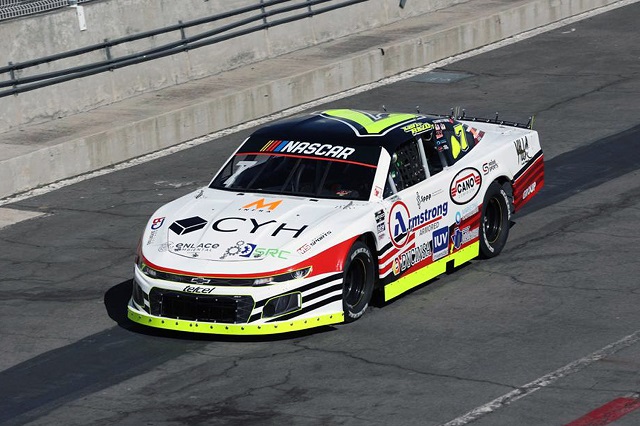 Xavi Razo es segundo más rápido en práctica 1 de NASCAR México en Puebla