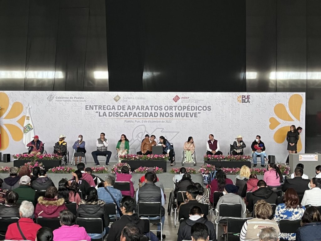 Video desde Puebla: Gobernador Barbosa inició la entrega de aparatos ortopédicos