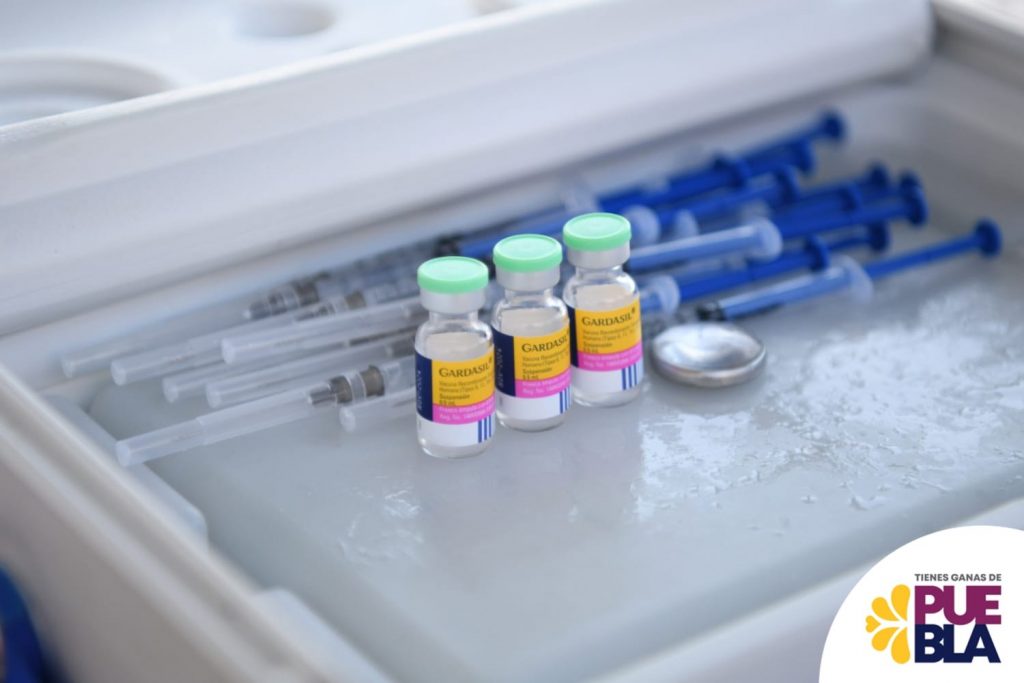 Amplían en Puebla la jornada de vacunación para niñas contra el VPH