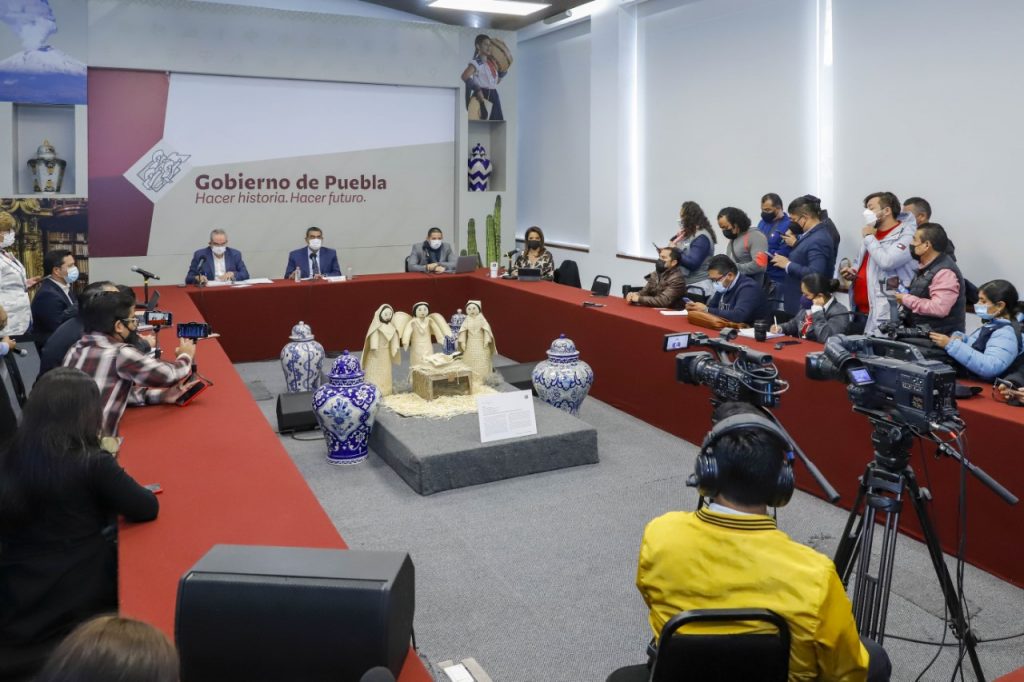 Más unida que nunca, Puebla avanza: Sergio Salomón Céspedes