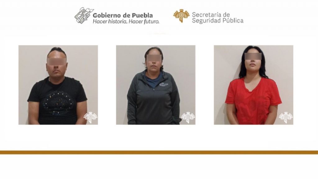 Los capturan por distribuir droga en Puebla capital