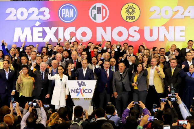 Se consolida la Alianza “Va por México”, encabezará el PRI la candidatura mexiquense