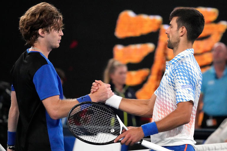 Novak Djokovic elimina al Top 10 Rublev y avanza a las Semifinales del Australia Open