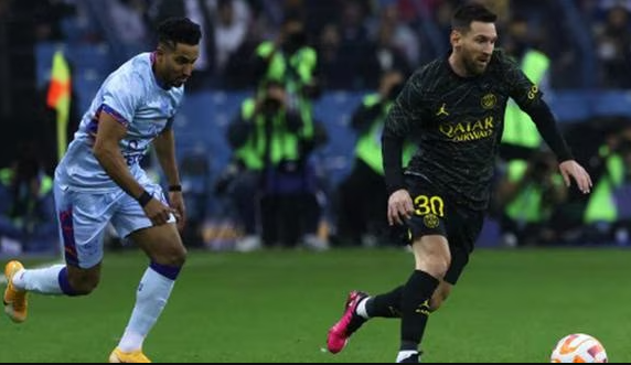 Doblete de Cristiano y uno para Messi: PSG venció 5-4 a Riyadh en amistoso internacional