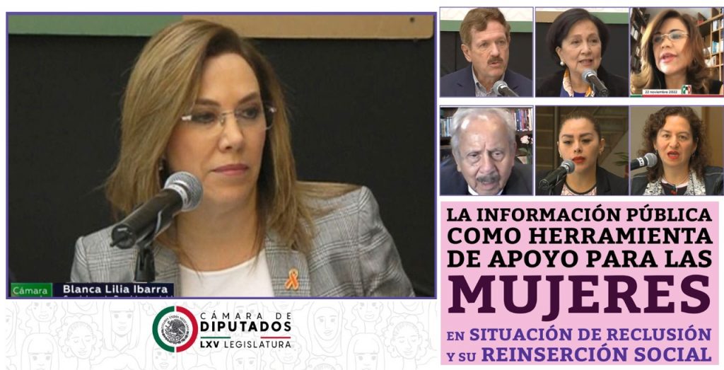 Mujeres en prisión tienen derecho a la información del mundo exterior:  Ibarra Cadena