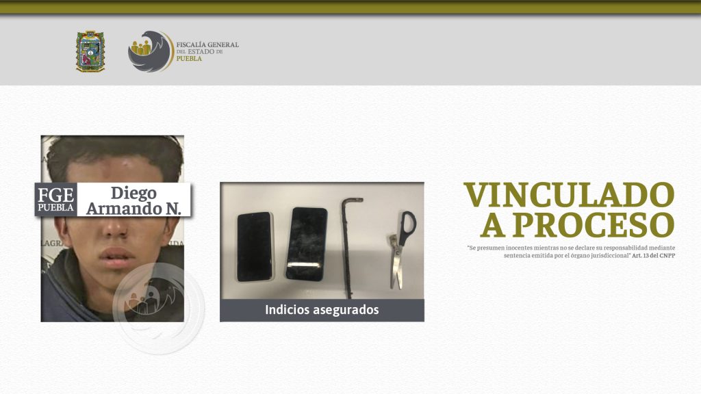 Vinculado a proceso por robo a conductor de transporte público