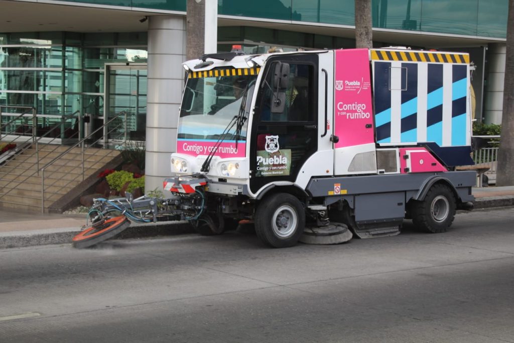 Avanza la limpieza de Puebla capital con nuevo sistema del OOSL