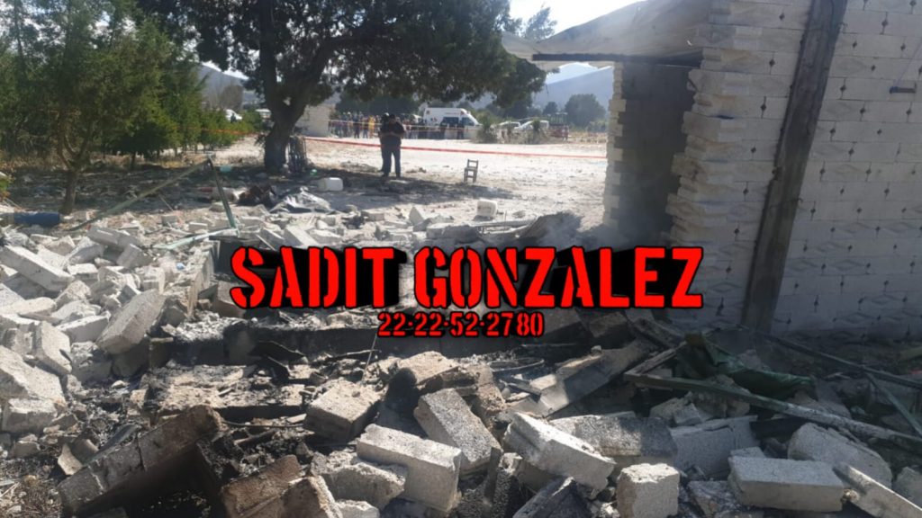 Video: Explosión de polvorín en Tepeyahualco deja dos muertos y 4 lesionados