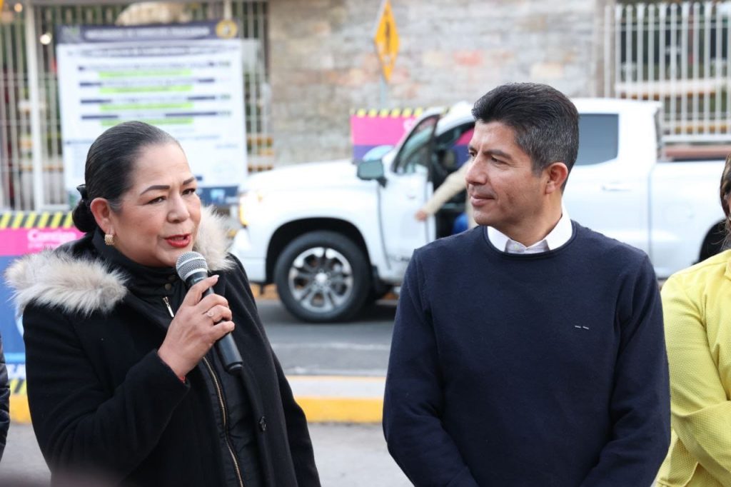 Eduardo Rivera inicia remodelación de la Avenida Tecnológico