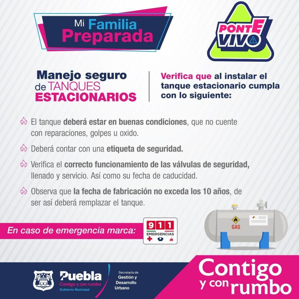 ¡Cuidado con tus tanques de gas!