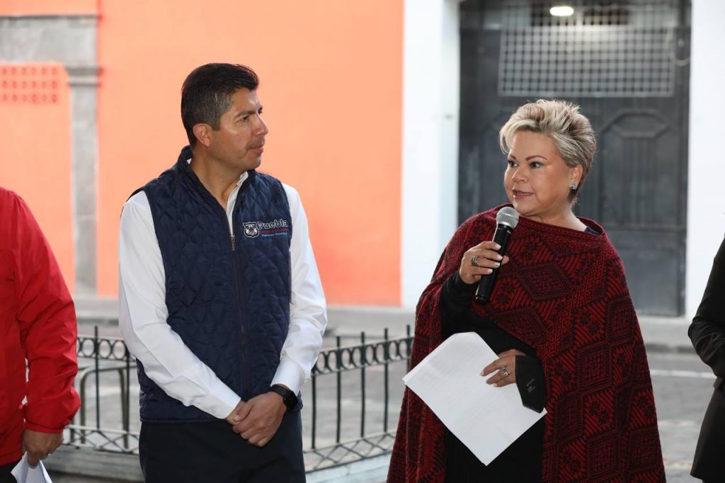 Centro Histórico de Puebla, en permanente mejora: Eduardo Rivera