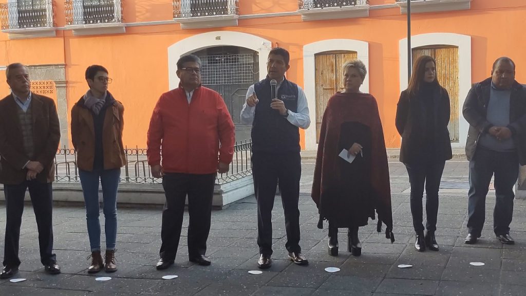 Video desde Puebla: Eduardo Rivera pide a juntas auxiliares no permitir bailes sonideros durante sus carnavales